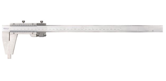 Mitutoyo Nóniuszos tolómérő műhelykivitelben, finomállítóval, 0-300 mm (0-12"), 0.02 mm (0.001") (160-150) termék fő termékképe