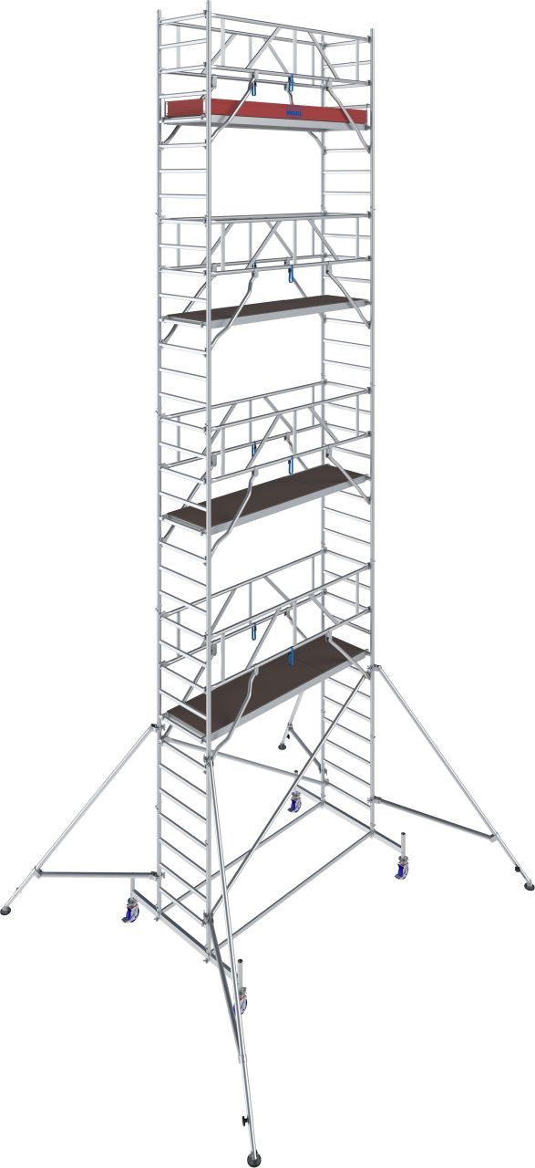 Krause STABILO Professional gurulóállvány, 10 -es sorozat, mezőméret: 2.5 m x 0.75 m, munkamagasság: 10.4 m termék fő termékképe