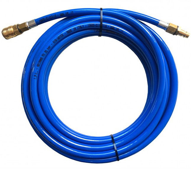 Rectus PUR812200KS PU egyenes tömlő gyorscsatlakozóval, kék, 12x8x2 mm, 20 m hosszú termék fő termékképe
