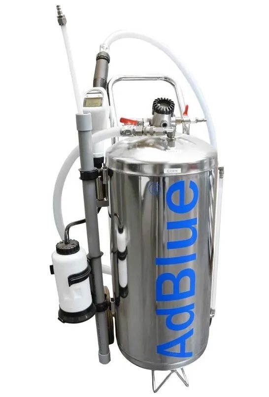 Hubi Tools HU46020 mobil AdBlue töltő állomás digitális mérőpisztollyal, levegős kivitel termék fő termékképe