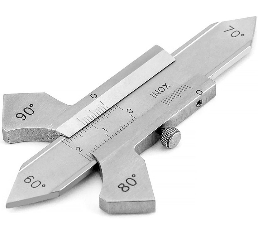 Hegesztés varratmérő 0-20 mm, 60-70-80-90 fok szögmérővel termék fő termékképe